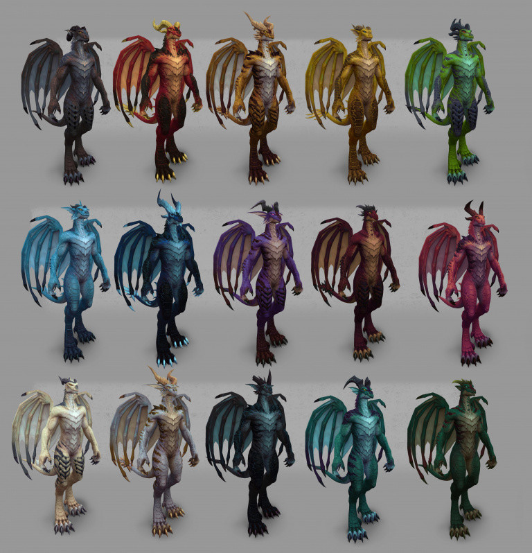 WoW Dragonflight: quelle personalisering mulig pour la nouvelle race Dracthyr? Blizzard donne un new aperçu
