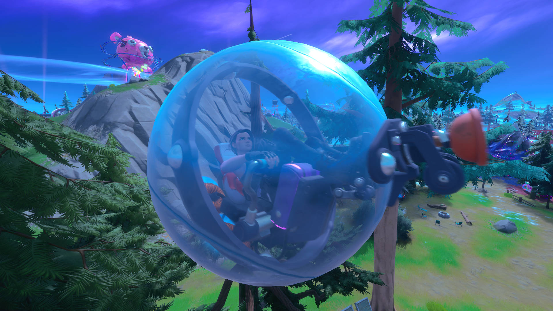 Hvor finder man Fortnite Baller-køretøjer