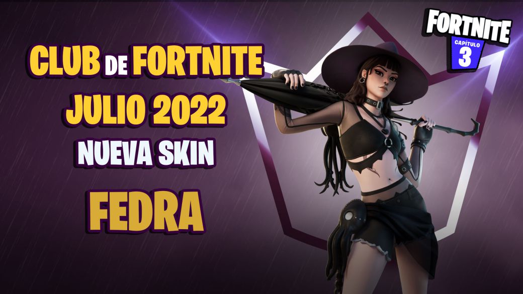 Fortnite juli 2022 klub: nyt Phaedra skin nu tilgængeligt
