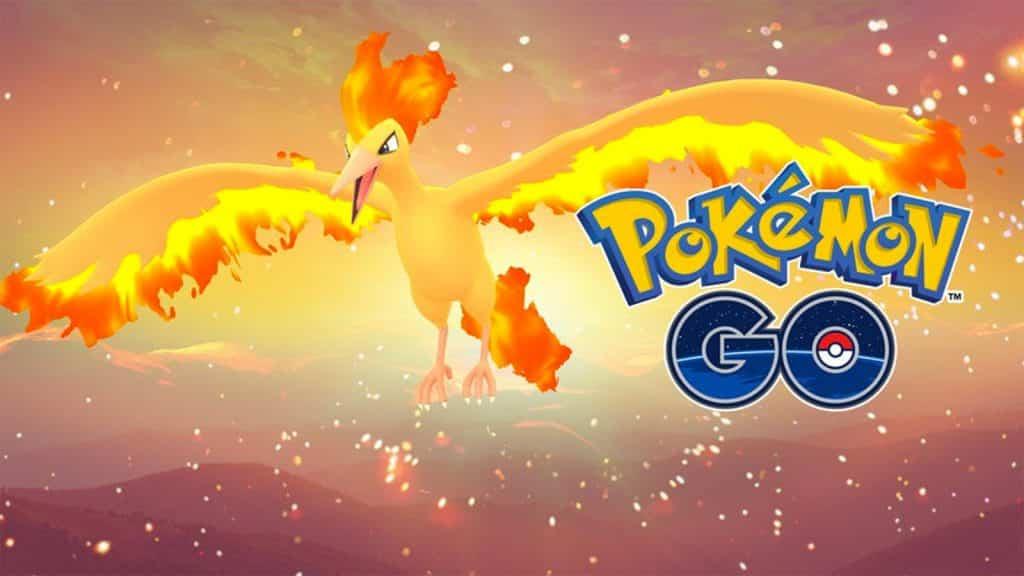 Moltres optræder i Pokemon Go Raids