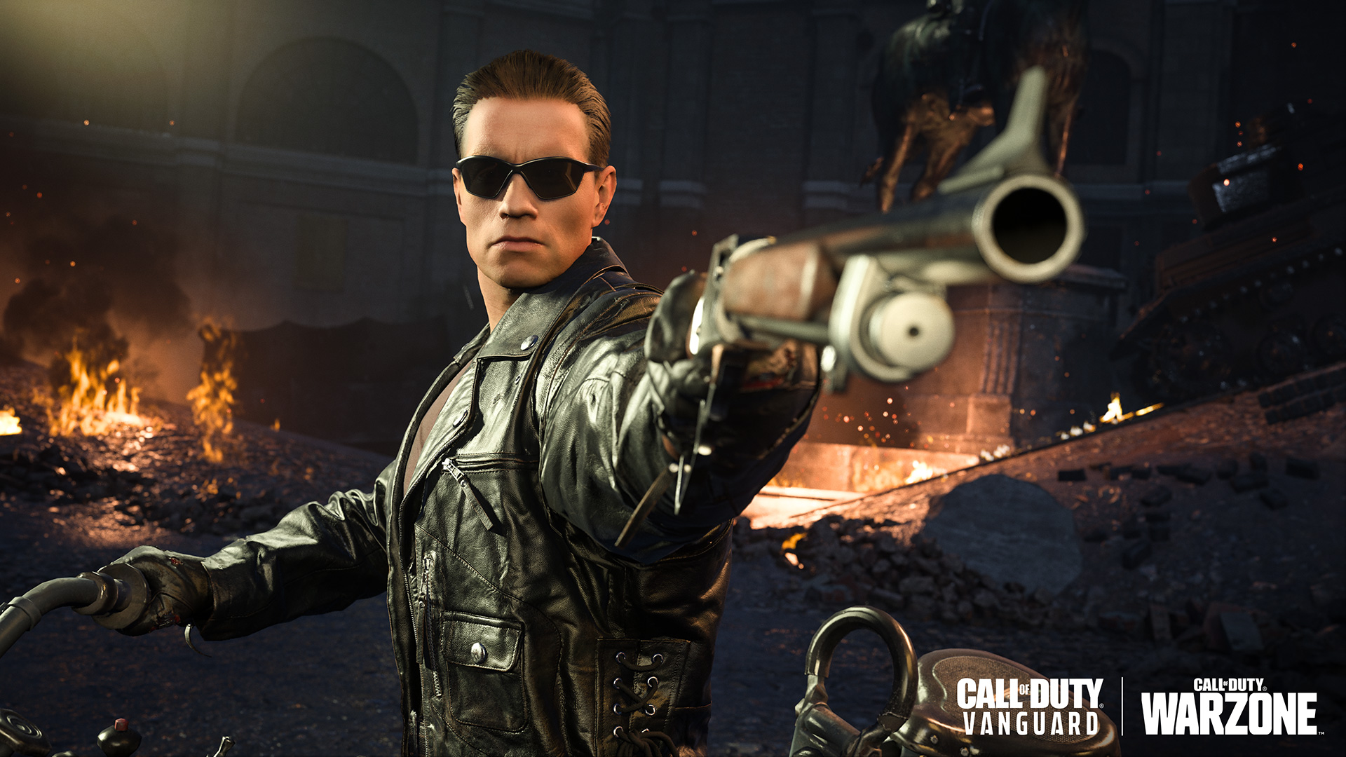 Vanguard and Warzone Terminator crossover