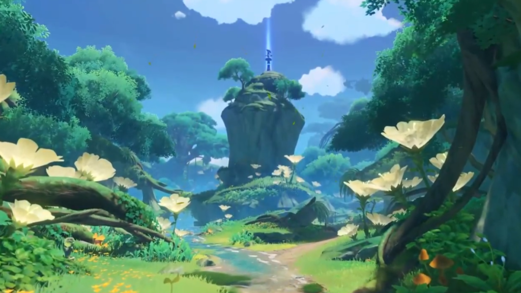 Genshin Impact Leaks: Sumeru Map afsløret