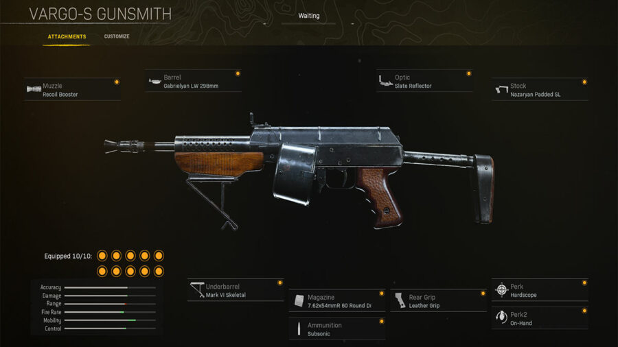 Bedste Vargo-S Loadout og klasse i Call of Duty Warzone