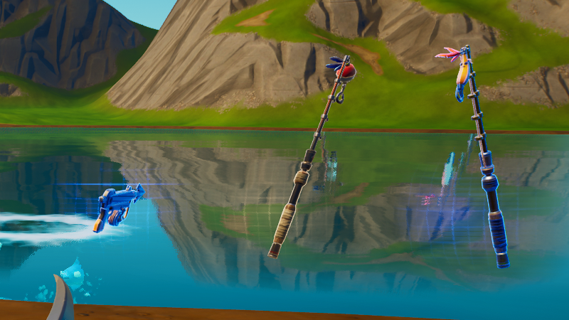 Brug af fiskeforbrugsvarer i Fortnite Creative