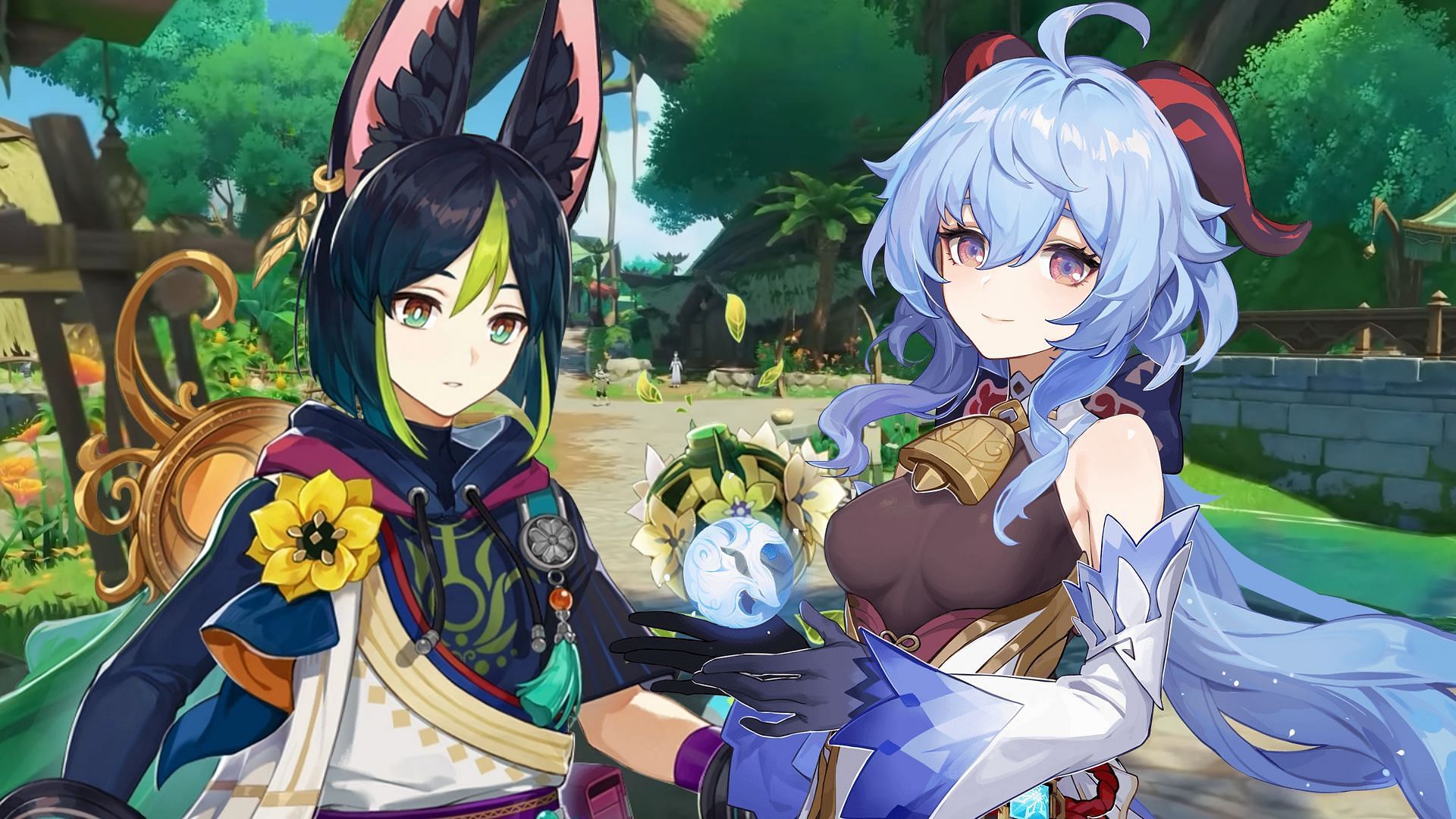 Tighnari and Ganyu are among the several characters leaked to be summonable in this update (Image via HoYoverse)