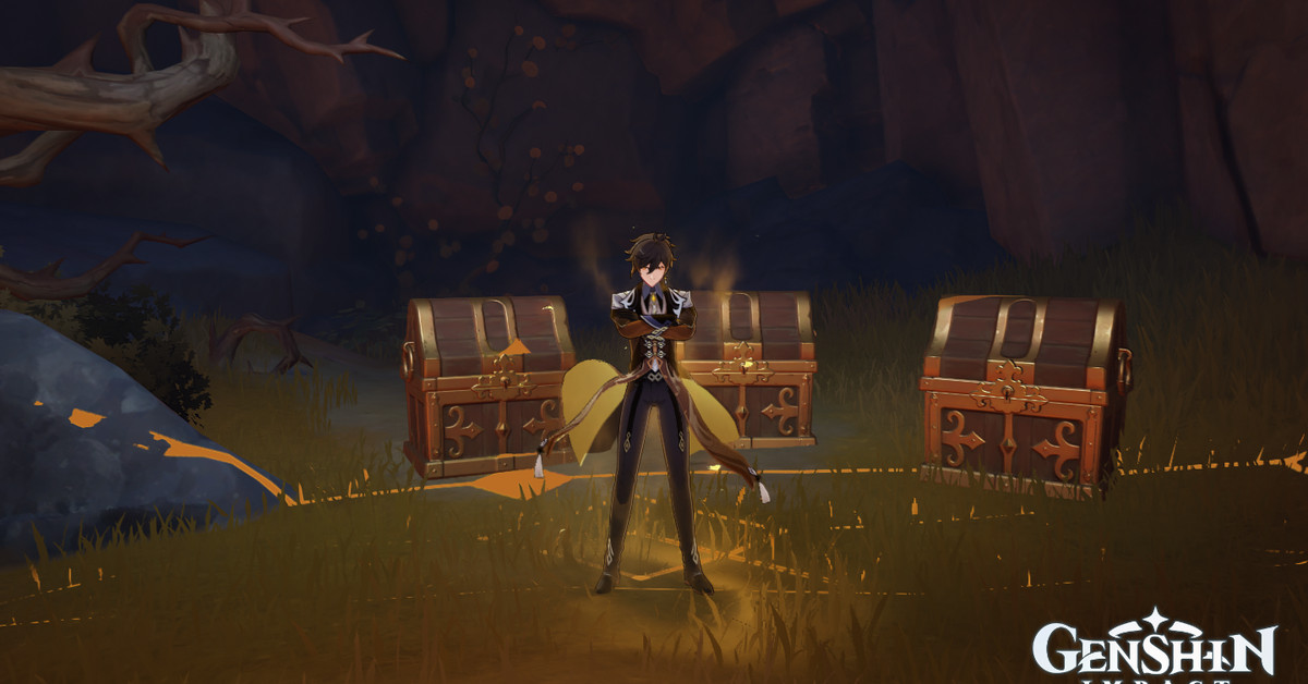 Genshin Impact Broken Isle Pyro søjle puslespil gennemgang