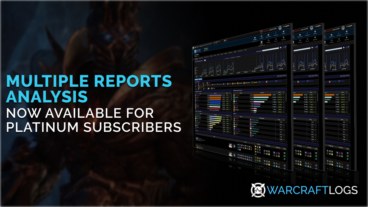 Ny funktion på Warcraft-logfiler - Analyse af flere rapporter