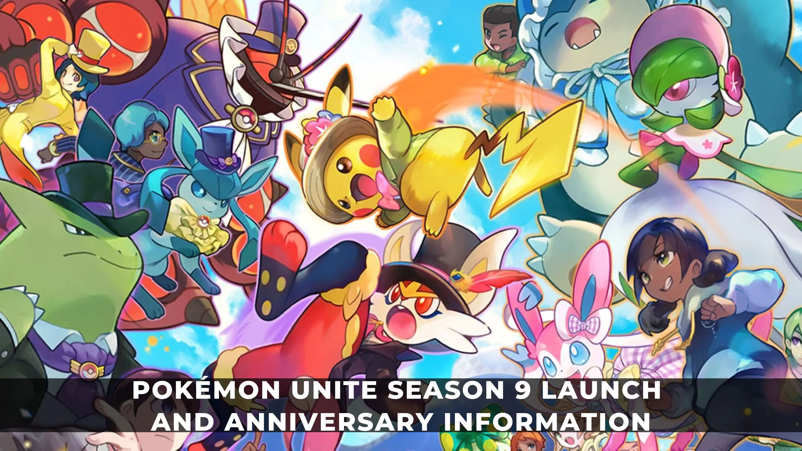 Pokémon Unite Season 9 Launch and Anniversary Information