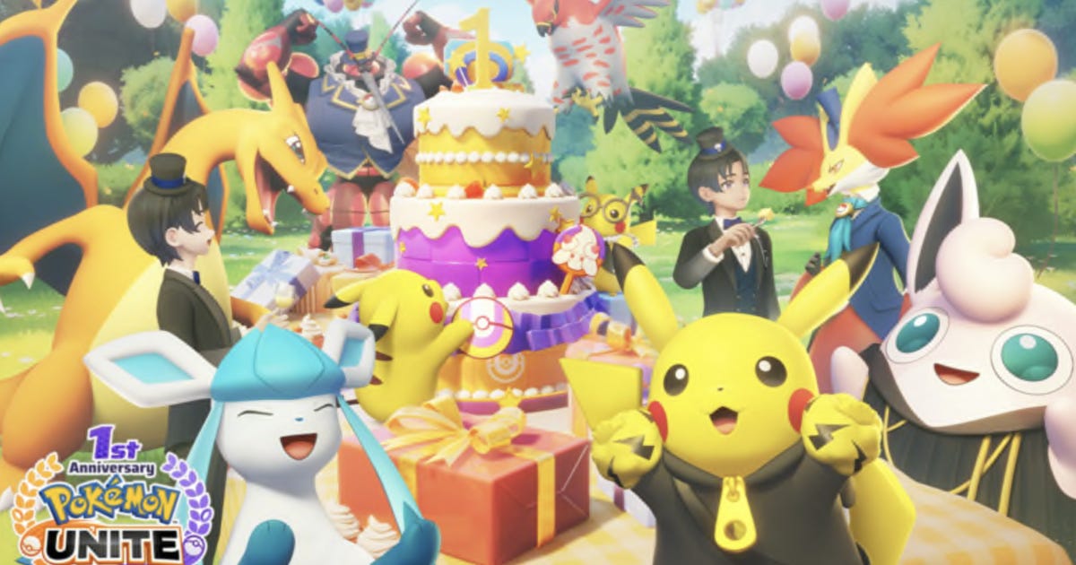 Pokemon Unite fejrer sit første jubilæum med nye Pokemon, bonusser og mere