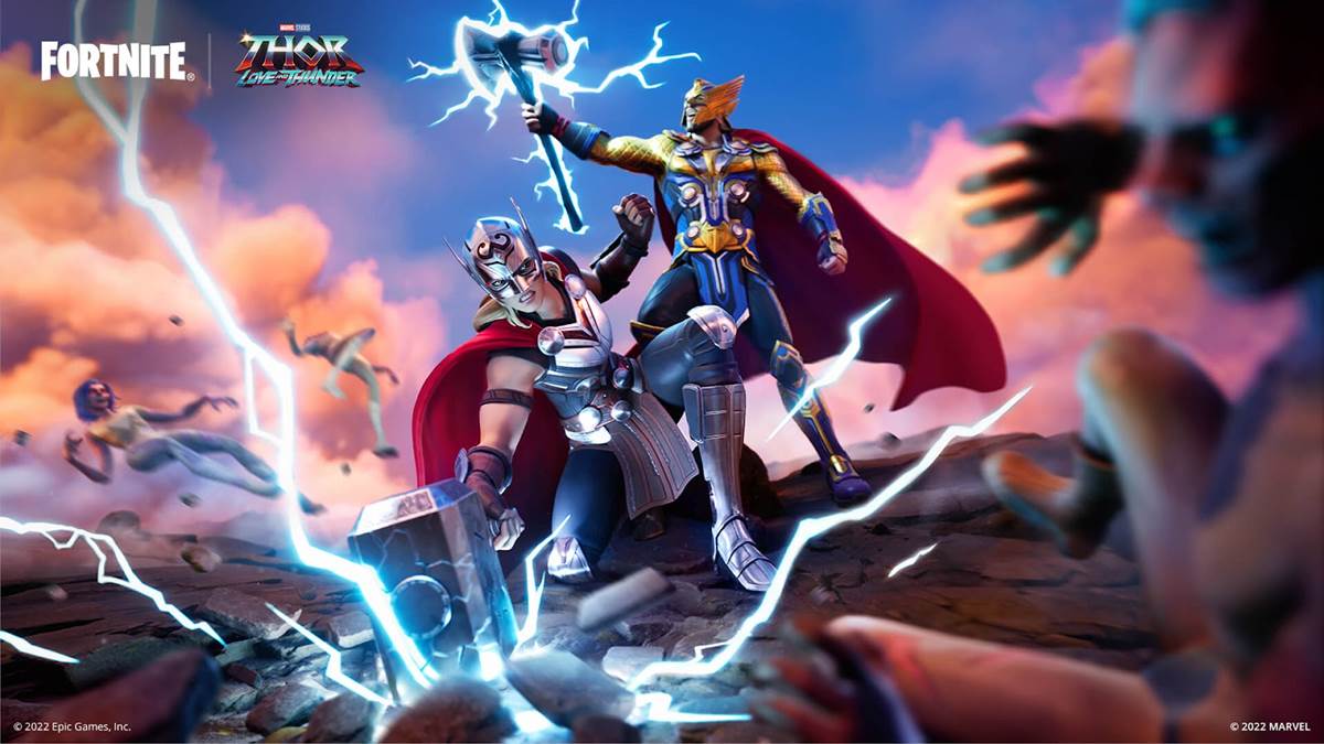 Thor Odinson og The Mighty Thor nu tilgængelig i Fortnite