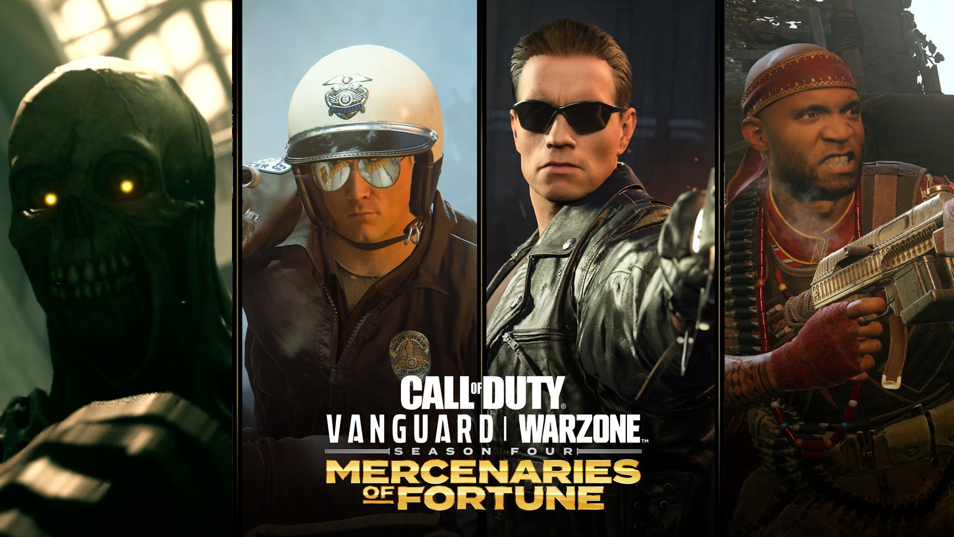 Nye tidsbegrænsede Terminator-pakker til Call of Duty: Vanguard og Warzone
