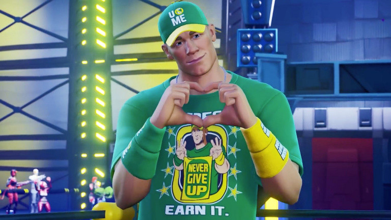 Fortnite: Après l'arrivée de ses skins en jeu, superstar du catch John Cena en redemande!