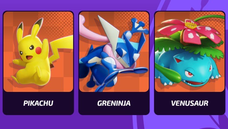 Pokemon Unite-angribere