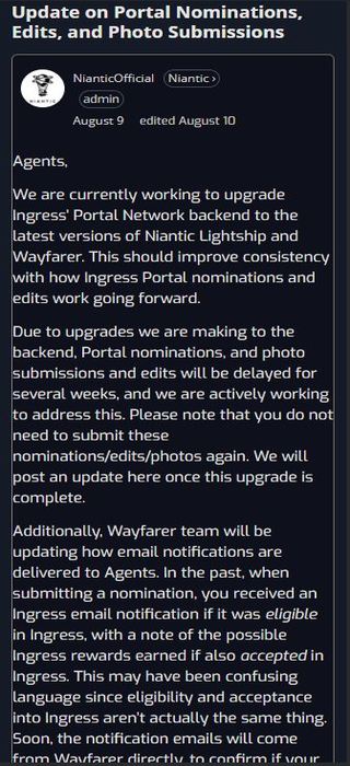 Ingress-Portal-submissions-not-working-reason