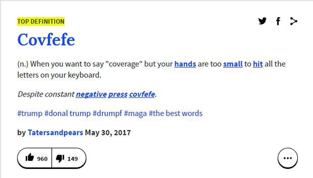 Covfefe Covfefe