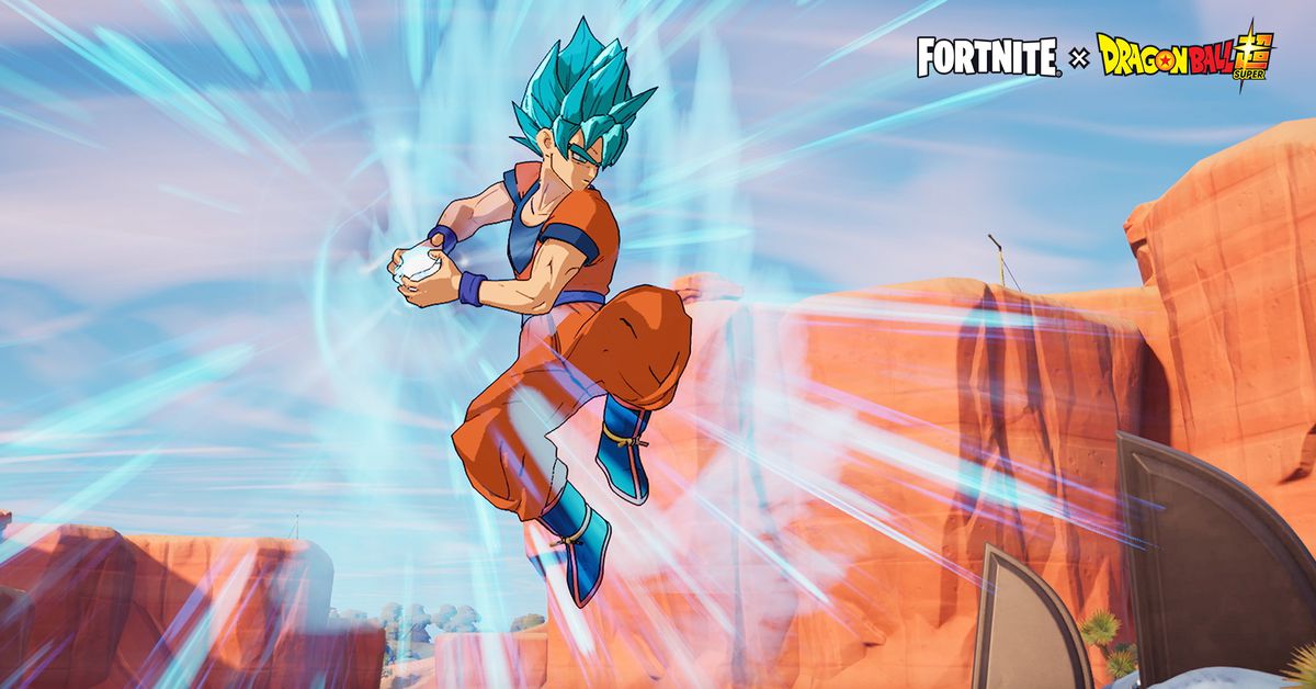 Fortnites Dragon Ball-begivenhed lader mig udleve mine drømme om at være en Super Saiyan
