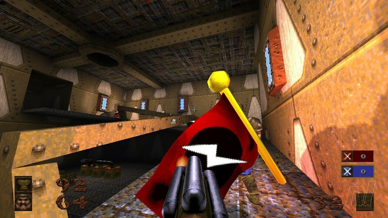 Quakes fjerde store opdatering tilføjer Threewave Capture The Flag Mod