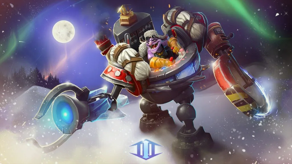 Dota 2 Timbersaw Iceice-sæt læsseskærm
