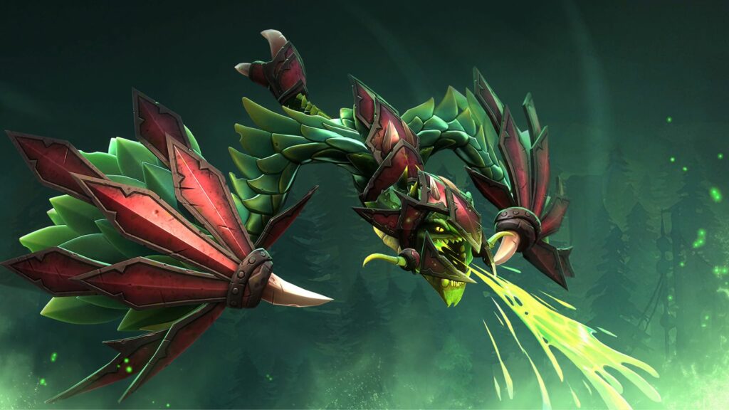 Dota 2 Viper Advance of the Siege-Drake