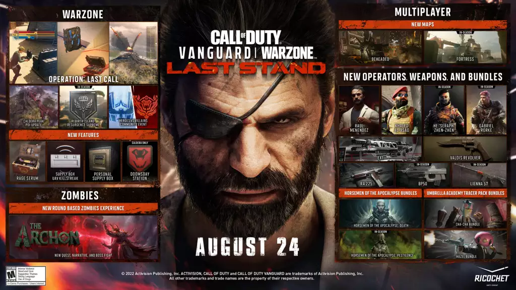 sæson 5 call of duty warzone vanguard sidste stand