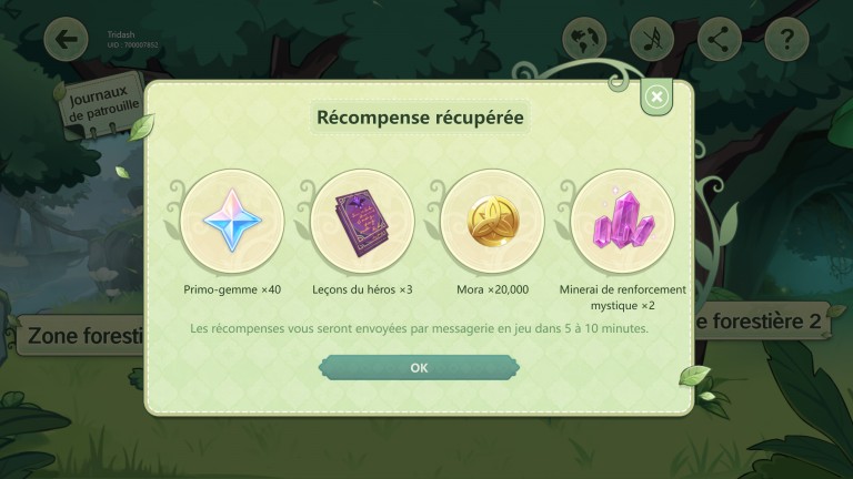 Genshin Impact, l'événement web de Tighnari "Undervejs, gardes forestiers" est disponible: 40 primo-gemmes à récupérer!