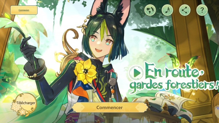 Genshin Impact, l'événement web de Tighnari "En route, gardes forestiers" er tilgængelig: 40 primo-perle à récupérer!