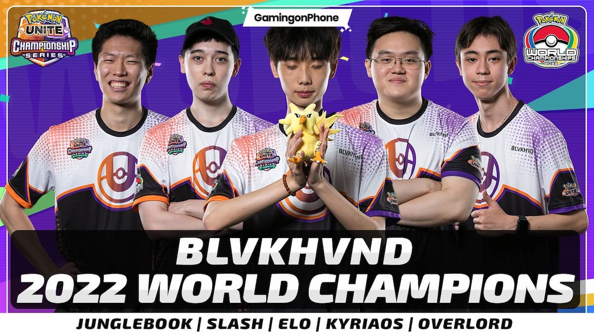 Pokemon Unite champions