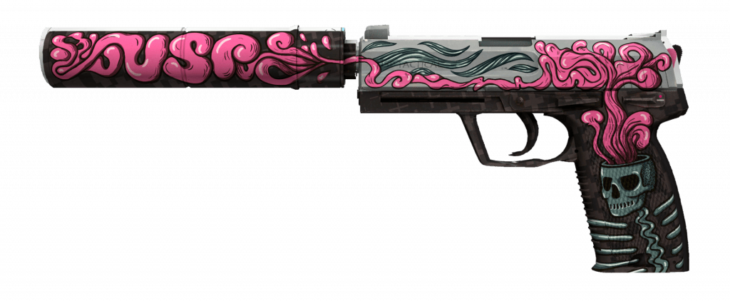 pink grafiti look for pistol 