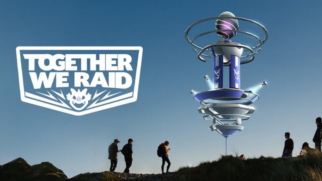 Pokemon GO Together We Raid