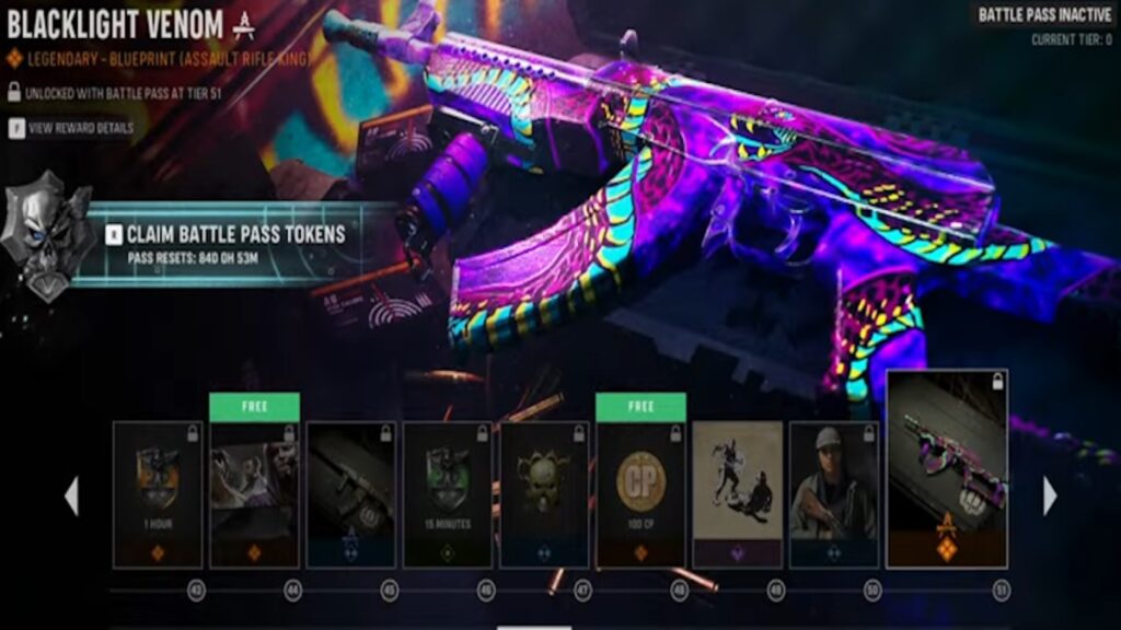 Warzone og Vanguard sæson 5 Battle Pass Tier 44-51