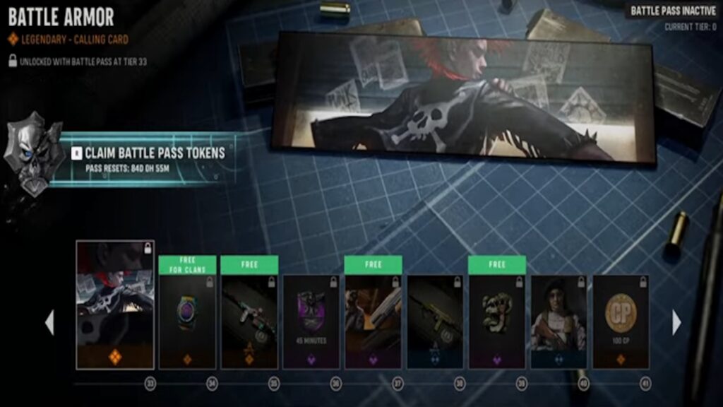 Warzone og Vanguard sæson 5 Battle Pass Tier 33-34