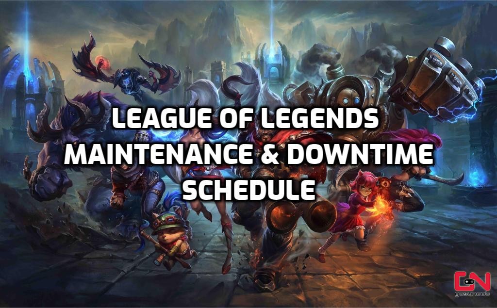 LoL-servere nede?  League of Legends vedligeholdelse og nedetid