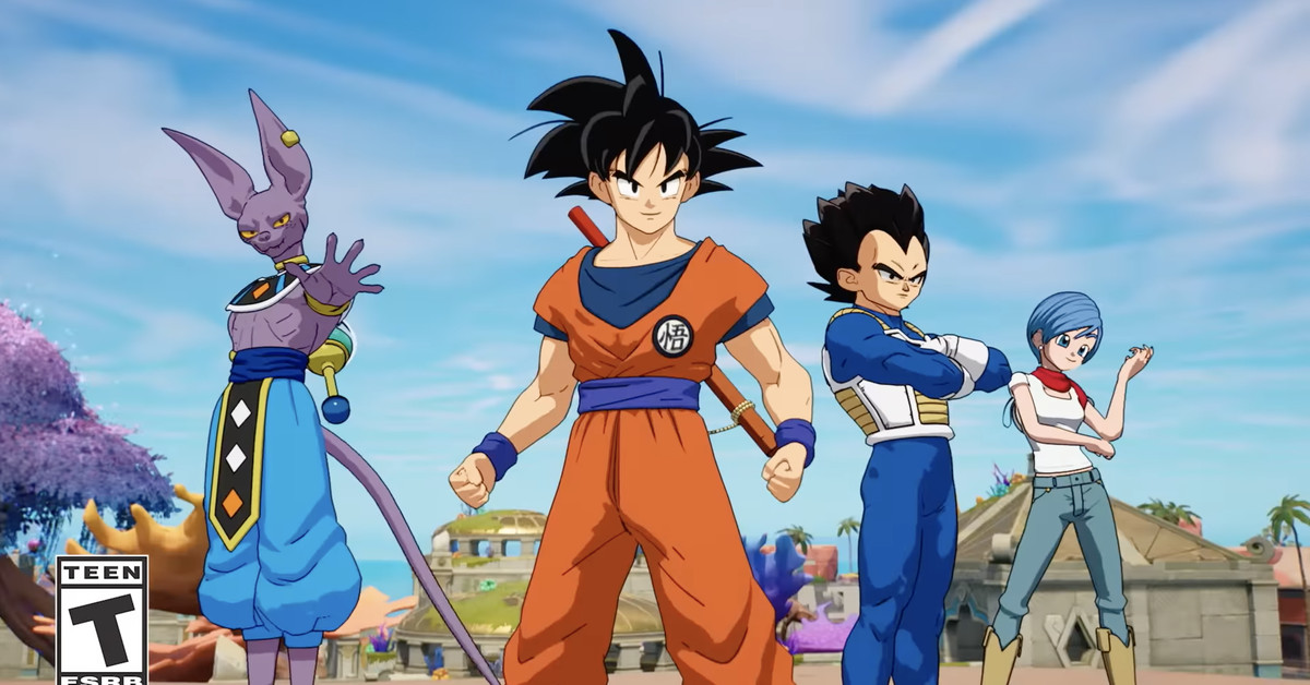 Fortnites Dragon Ball-begivenhed lader Goku slå dansebevægelser som Griddy
