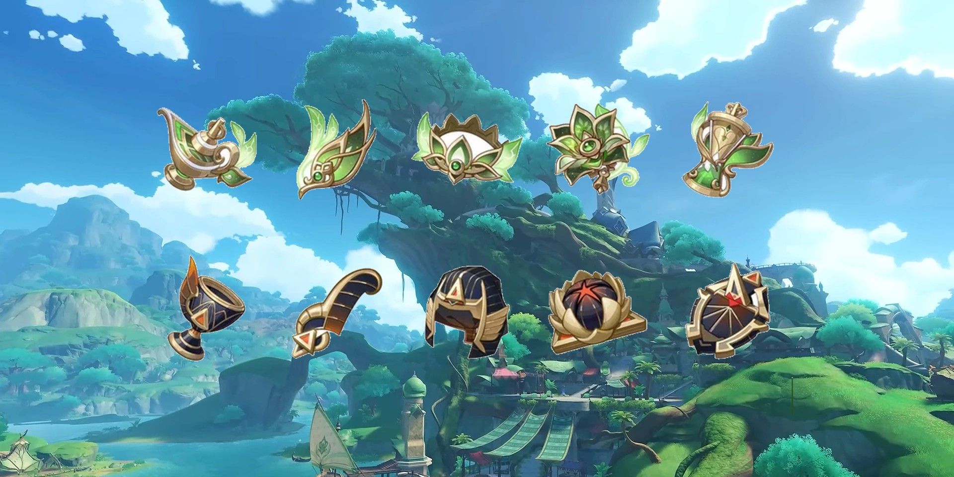 Genshin3.0ArtifactsSumeruCity