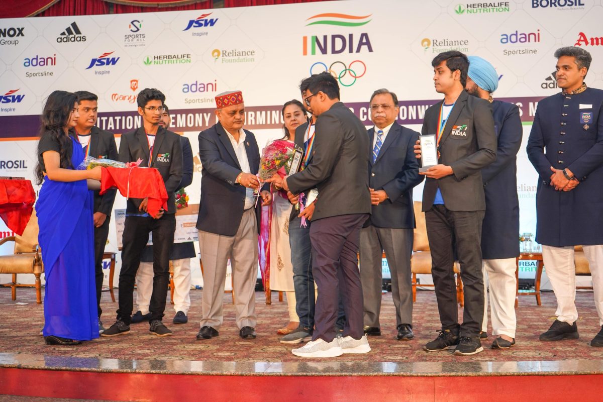 Indian Olympic Association lykønsker bronzemedaljekontingenten i Dota 2
