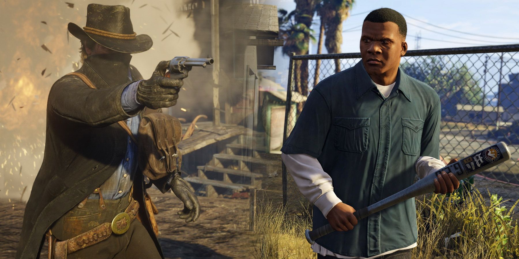 Red Dead Redemption Grand Theft Auto Differences