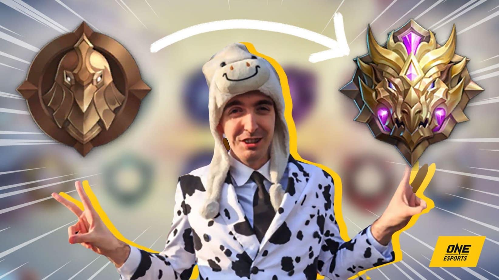 League of Legends-streameren Cowsep når Mythic i MLBB