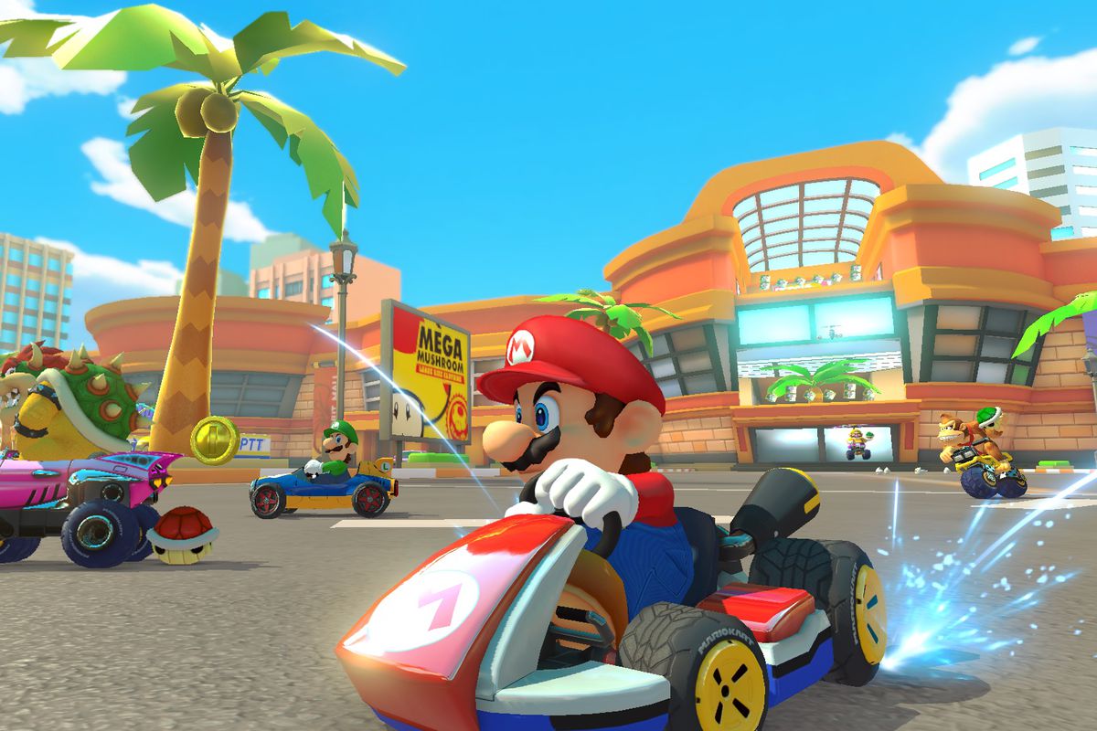 Mario Kart 8's Coconut Mall-bane fik en vild opdatering, og internettet lægger mærke til det
