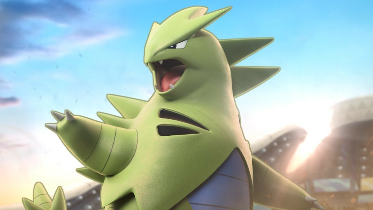 Tyranitar slipper sin kraft løs i den nye Pokémon Unite-trailer