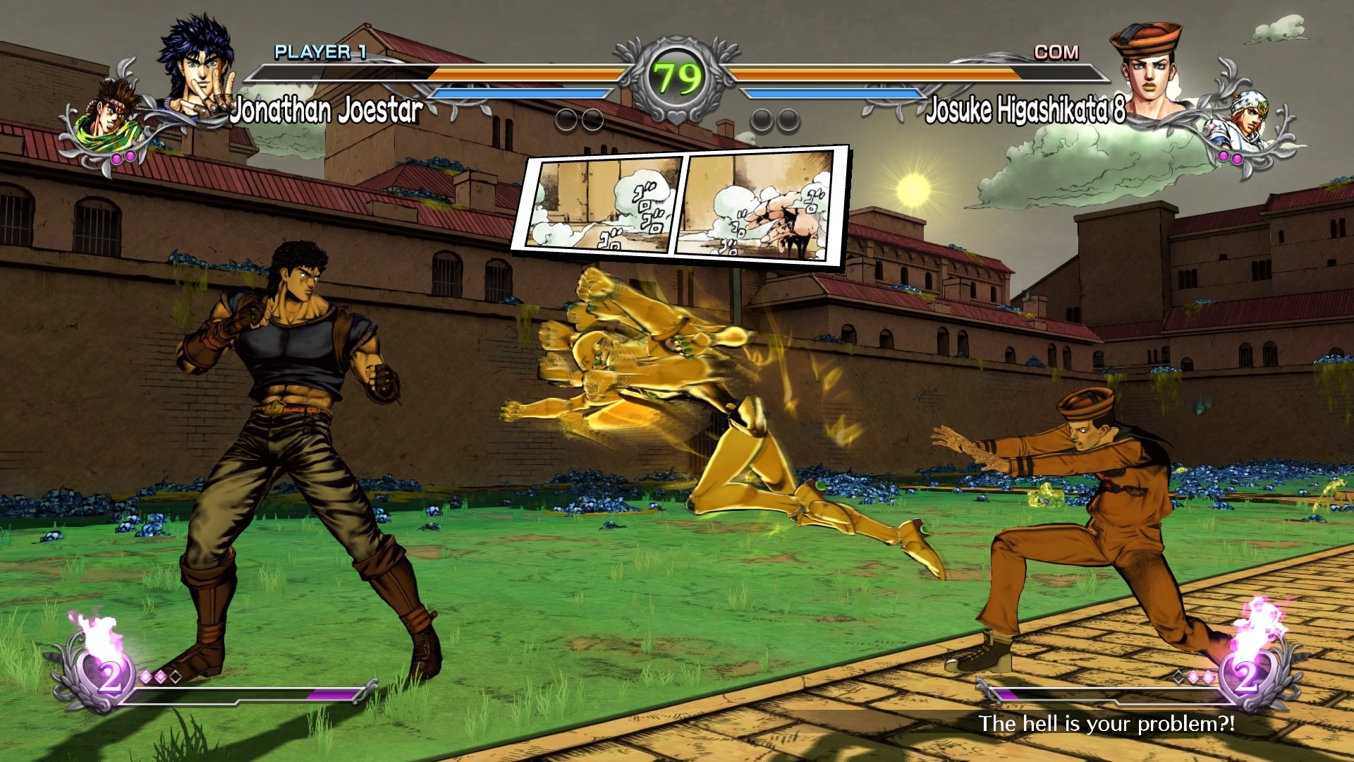 oJo's Bizarre Adventure: All-Star Battle R Skærmbillede