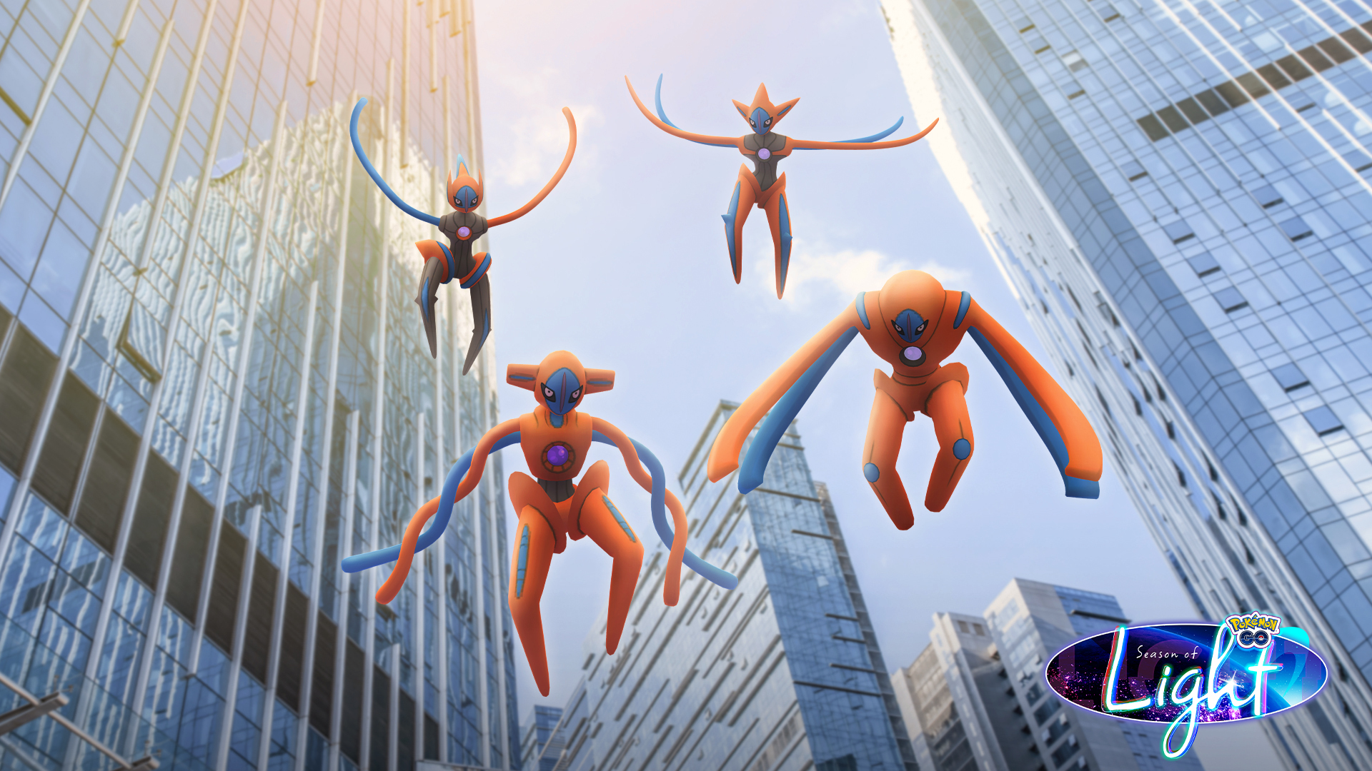 Flere Deoxys i Pokemon Go flyvende