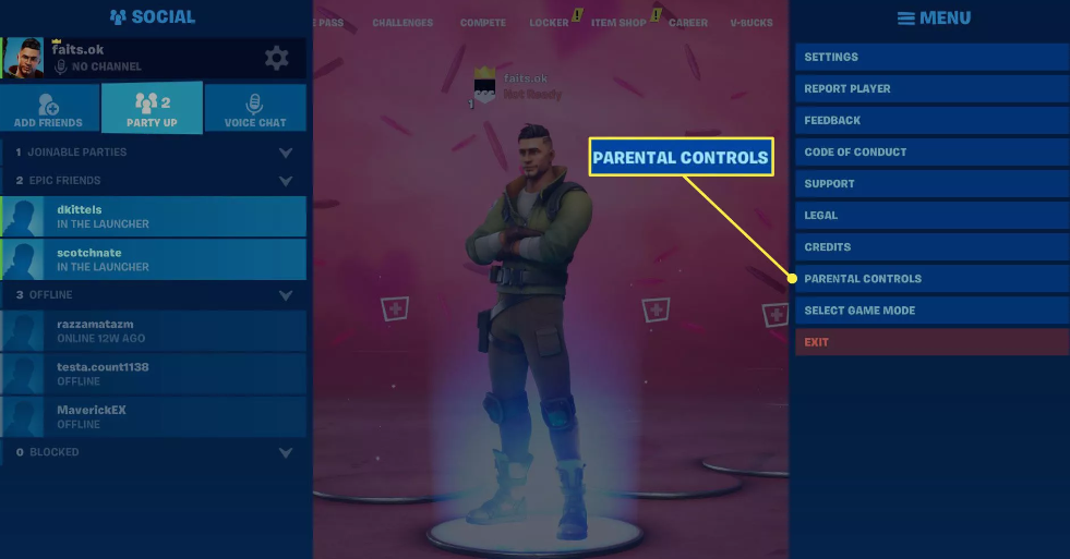 Sådan slår du forældrekontrol til i Fortnite