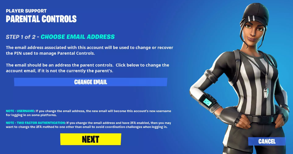 Sådan slår du forældrekontrol til i Fortnite