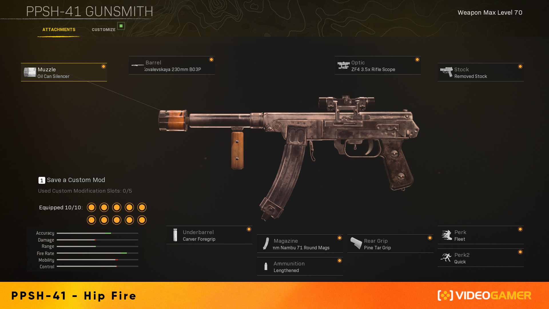 bedste ppsh call of duty warzone loadout
