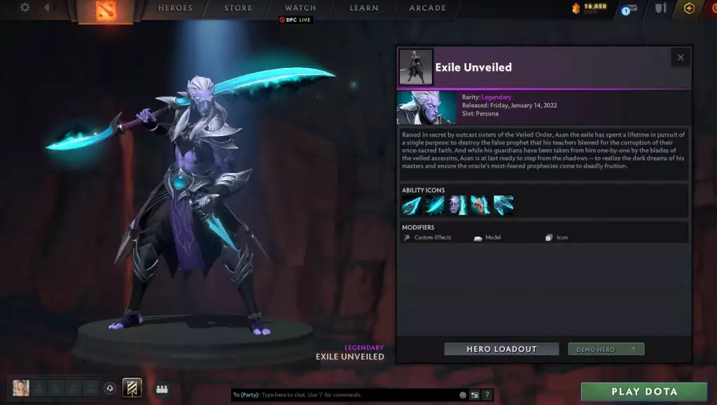 eksil afsløret persona phantom assassin dota 2