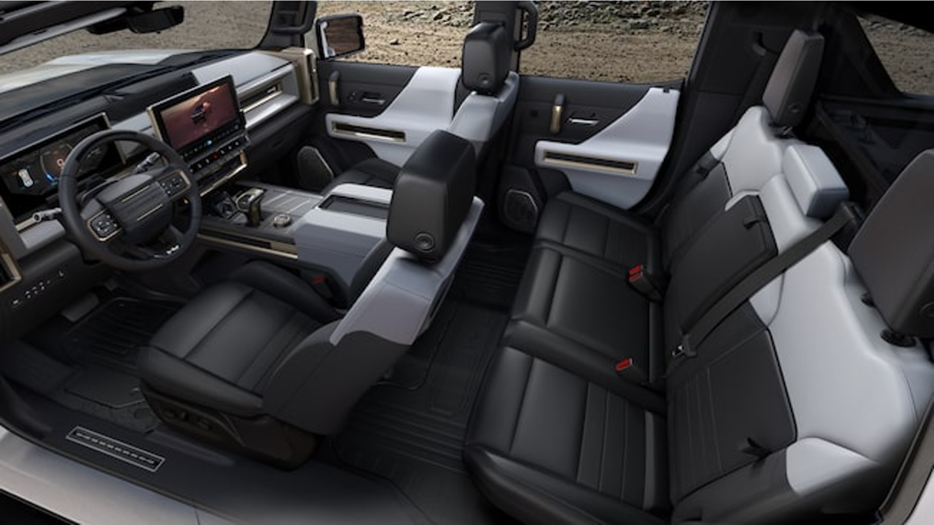 GMC Hummer EV interiør