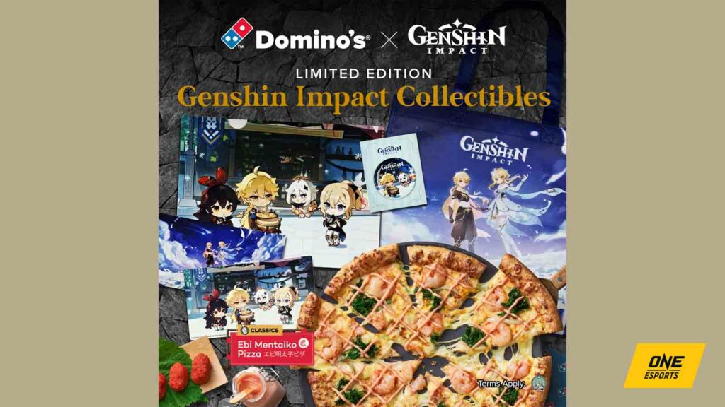 Domino's Pizza x Genshin Impact samarbejde
