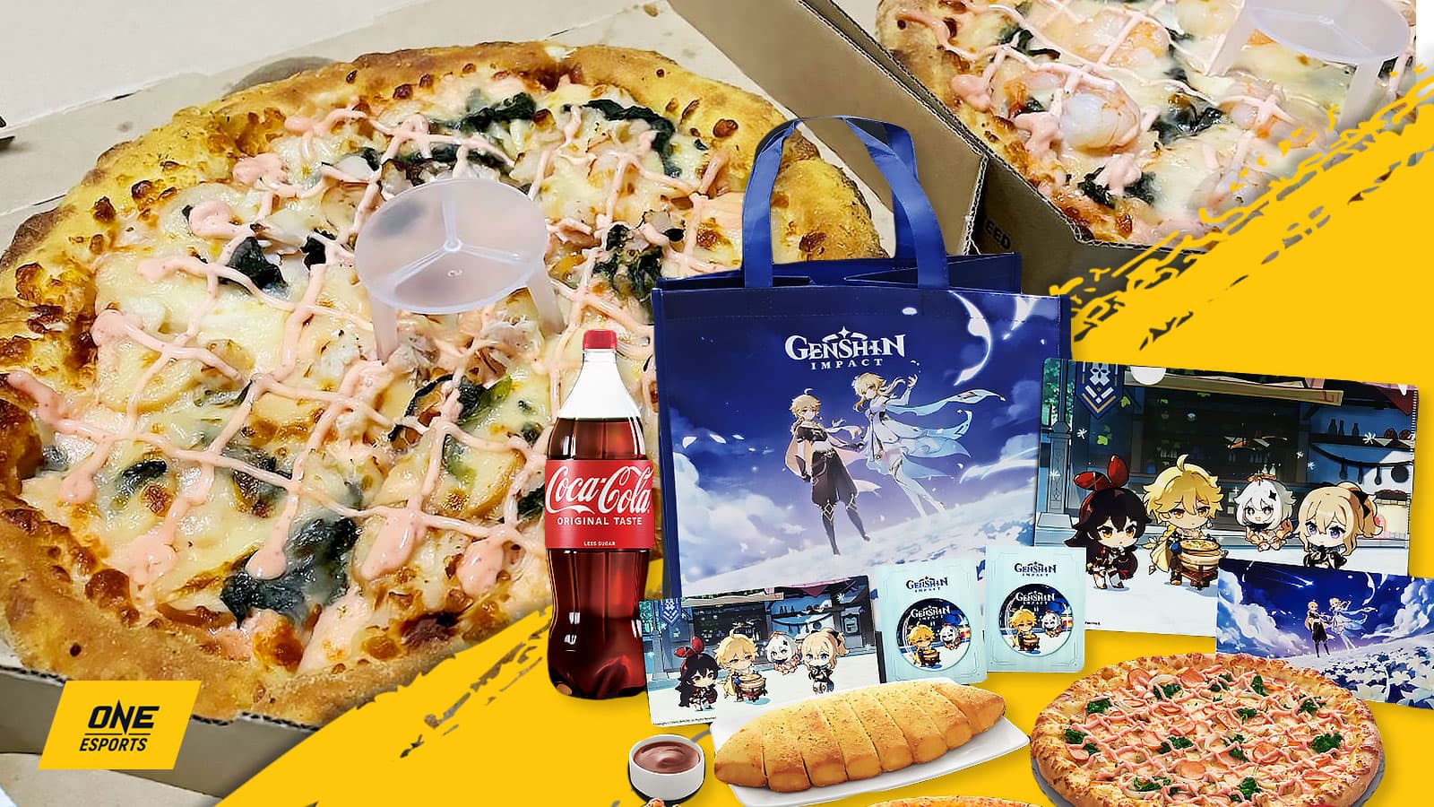 Domino's Mentaiko pizza vil genoprette din HP, som i Genshin Impact