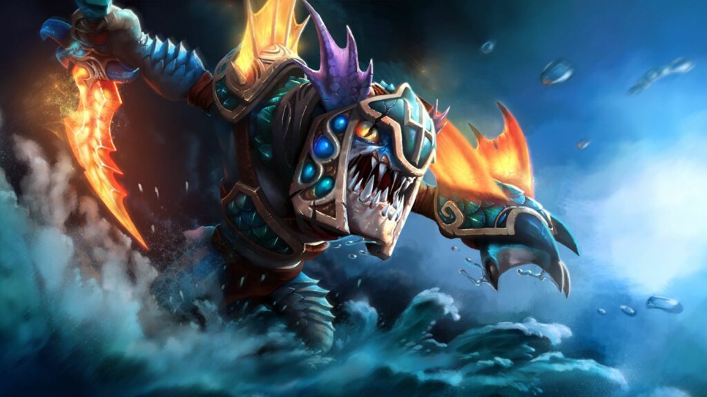 Dota 2-helteniveaulisten (september 2022) Dota 2, Slark-meddelelse
