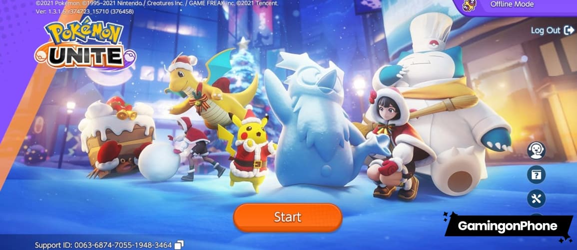 Oflline mode for Pokemon Unite